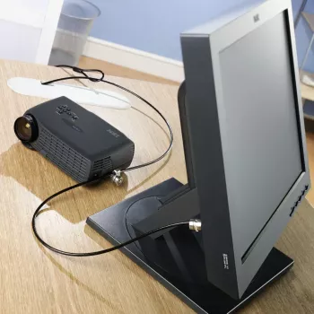 Kensington MicroSaver® Keyed Twin Laptopslot, 2,2 m, ronde sleutel, staal