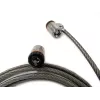 Kensington MicroSaver® Keyed Twin Laptopslot, 2,2 m, ronde sleutel, staal
