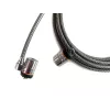 Kensington MicroSaver® Keyed Twin Laptopslot, 2,2 m, ronde sleutel, staal