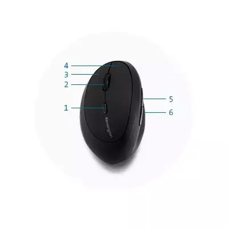 Muis Kensington Pro Fit Left Handed Ergo draadloos RF Wireless