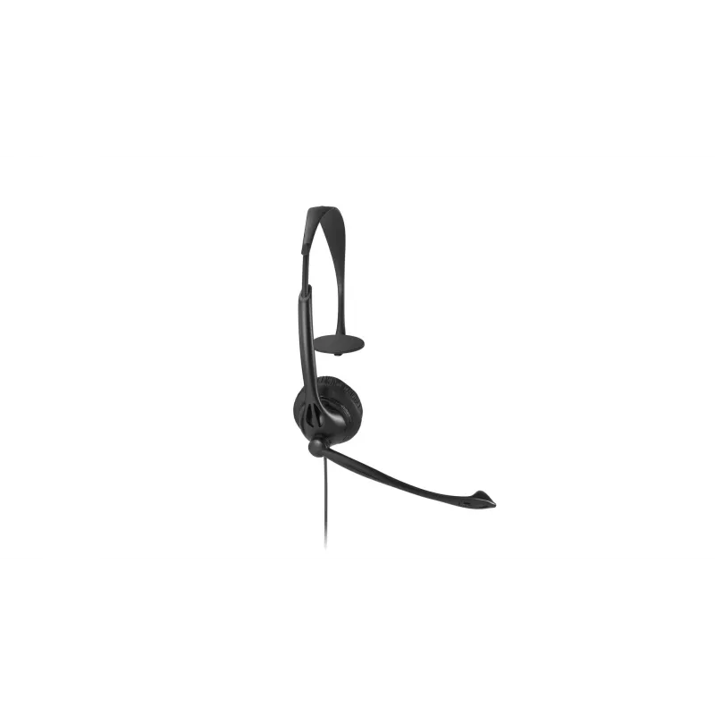 Kensington USB-mono-headset met inline-bediening, bedraad, kantoor/callcenter, headset, zwart