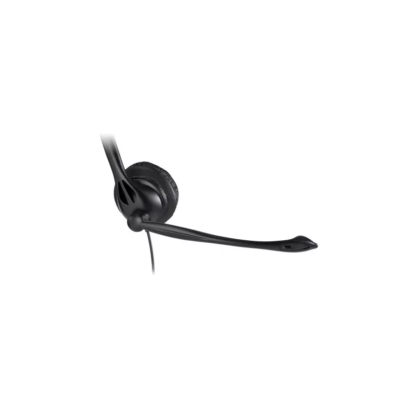 Kensington USB-mono-headset met inline-bediening, bedraad, kantoor/callcenter, headset, zwart