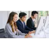 Kensington USB-mono-headset met inline-bediening, bedraad, kantoor/callcenter, headset, zwart