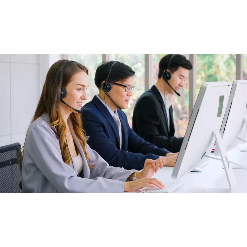 Kensington USB-mono-headset met inline-bediening, bedraad, kantoor/callcenter, headset, zwart