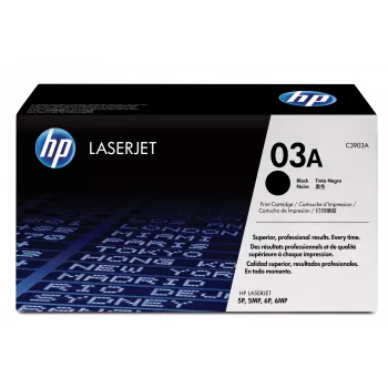 HP 03A zwart originele LaserJet-tonercartridge C3903A 1 stuk