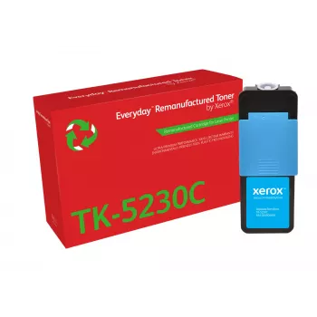 Everyday™ cyaan gereviseerde toner van Xerox compatibel met Kyocera TK-5230C, standaardcapaciteit