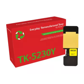 Everyday™ gele gereviseerde toner van Xerox compatibel met Kyocera TK-5230Y, standaardcapaciteit