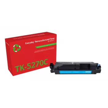 Everyday™ cyaan gereviseerde toner van Xerox compatibel met Kyocera TK-5270C, standaardcapaciteit