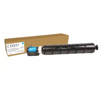 Everyday™ cyaan gereviseerde toner van Xerox compatibel met Canon C-EXV51 (0482C002), standaardcapaciteit