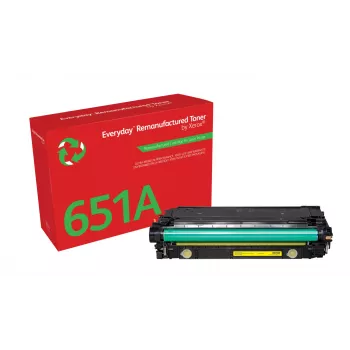 Everyday™ Geel gereviseerde toner van Xerox, compatibel met HP 651A 650A 307A (CE342A/CE272A/CE742A), standaardcapaciteit