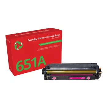 Everyday™ Magenta gereviseerde toner van Xerox, compatibel met HP 651A 650A 307A (CE343A/CE273A/CE743A), standaardcapaciteit