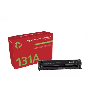 Everyday™ zwarte gereviseerde toner van Xerox compatibel met HP 131A (CF210A), standaardcapaciteit