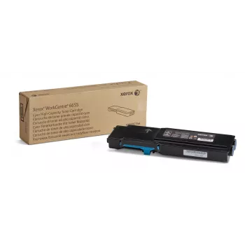 Xerox Genuine WorkCentre® 6655/6655i cyaan tonercartridge met hoge capaciteit (7500 pagina's) - 106R02744