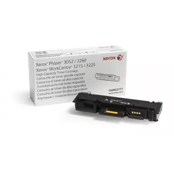 Xerox Genuine Phaser® 3052/3260, WorkCentre® 3215/3225 zwarte tonercartridge met hoge capaciteit (3000 pagina's) - 106R02777