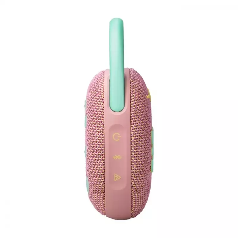 JBL Clip 5 draagbare Bluetooth-speaker, roze