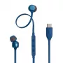 JBL Tune 310C USB Headset Bedraad In-ear Bellen/Muziek USB Type-C Blauw