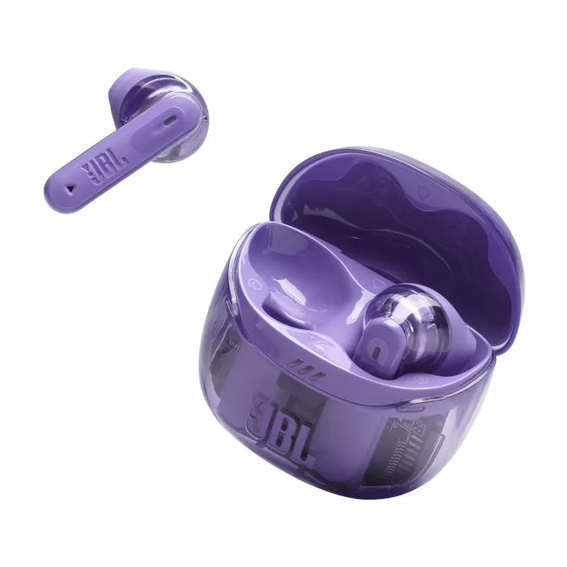 JBL Tune Flex 2 Ghost Edition Headset True Wireless Stereo (TWS) In-ear Bellen/Muziek Bluetooth Paars