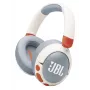 JBL Junior 470NC Headset Draadloos Koptelefoon Bellen/Muziek USB Type-C Bluetooth Lichtgrijs, Wit