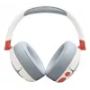 JBL Junior 470NC Headset Draadloos Koptelefoon Bellen/Muziek USB Type-C Bluetooth Lichtgrijs, Wit