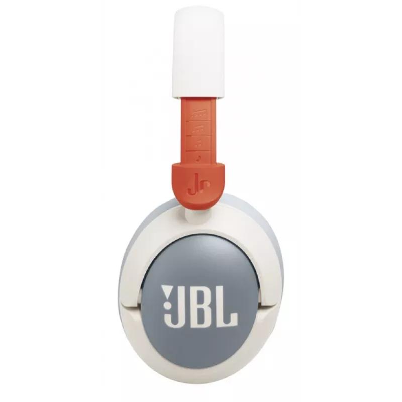 JBL Junior 470NC Headset Draadloos Koptelefoon Bellen/Muziek USB Type-C Bluetooth Lichtgrijs, Wit