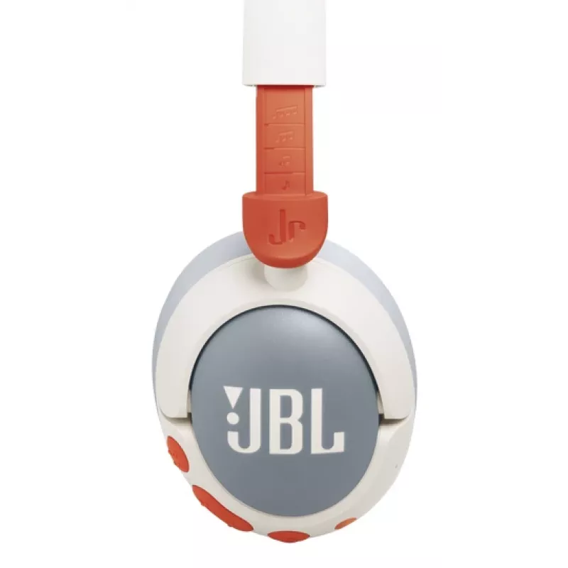 JBL Junior 470NC Headset Draadloos Koptelefoon Bellen/Muziek USB Type-C Bluetooth Lichtgrijs, Wit