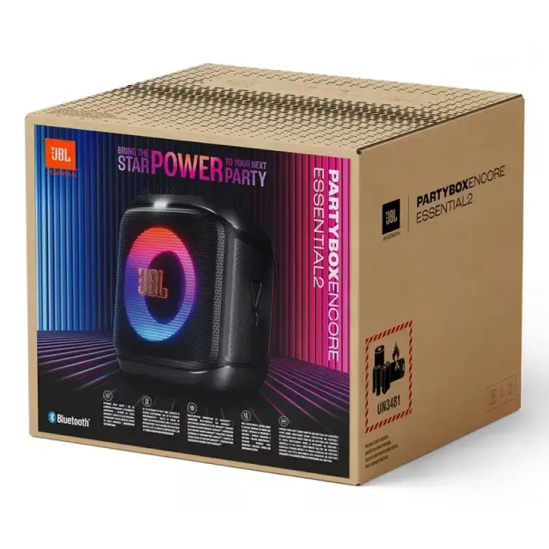 JBL PartyBox Encore Essential 2 Partyluidspreker Zwart 100 W