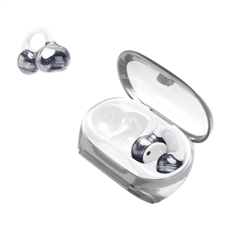JBL Soundgear Clips Headset True Wireless Stereo (TWS) Ear-hook Bellen/Muziek Bluetooth Wit