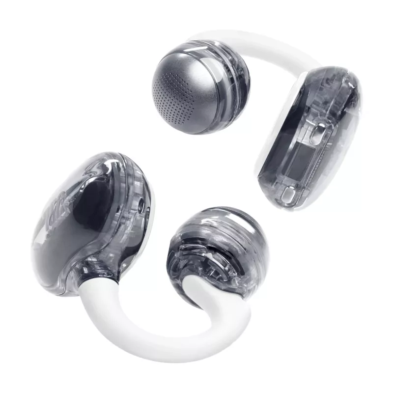 JBL Soundgear Clips Headset True Wireless Stereo (TWS) Ear-hook Bellen/Muziek Bluetooth Wit
