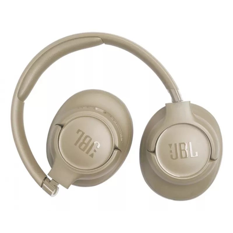 Headset JBL Tune 730BT draadloos Bluetooth supra-aural, 20–20000 Hz, 218,2 g, beige