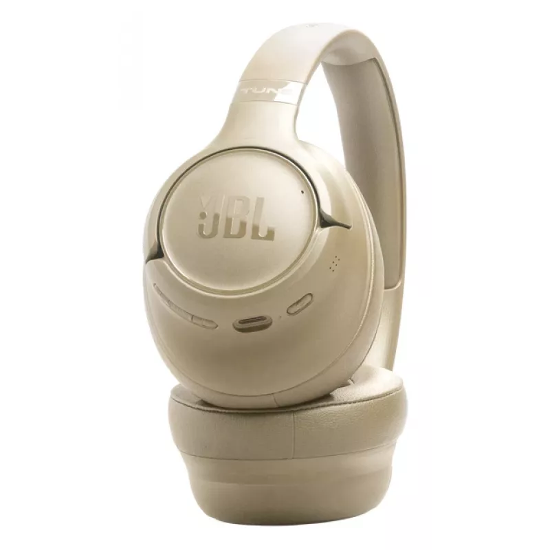 Headset JBL Tune 730BT draadloos Bluetooth supra-aural, 20–20000 Hz, 218,2 g, beige
