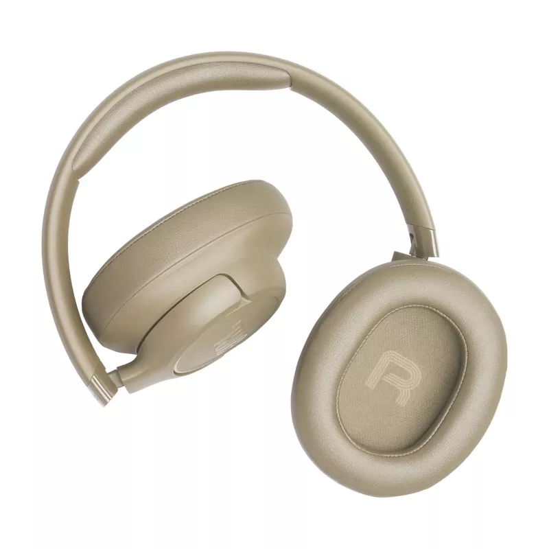 Headset JBL Tune 730BT draadloos Bluetooth supra-aural, 20–20000 Hz, 218,2 g, beige