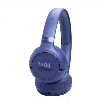 JBL Tune 680NC Headset Bedraad & Draadloos Koptelefoon Bellen/Muziek USB Type-C Bluetooth Blauw