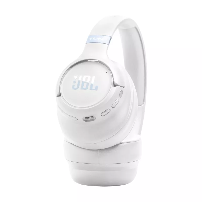 JBL Tune 780NC Headset Bedraad & Draadloos Koptelefoon Bellen/Muziek USB Type-C Bluetooth Wit