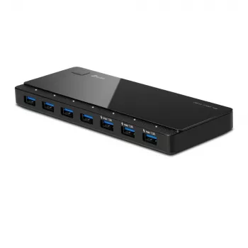 TP-Link UH700 Interface-hub USB 3.2 Gen 1 (3.1 Gen 1) Micro-B 5000 Mbit/s Zwart
