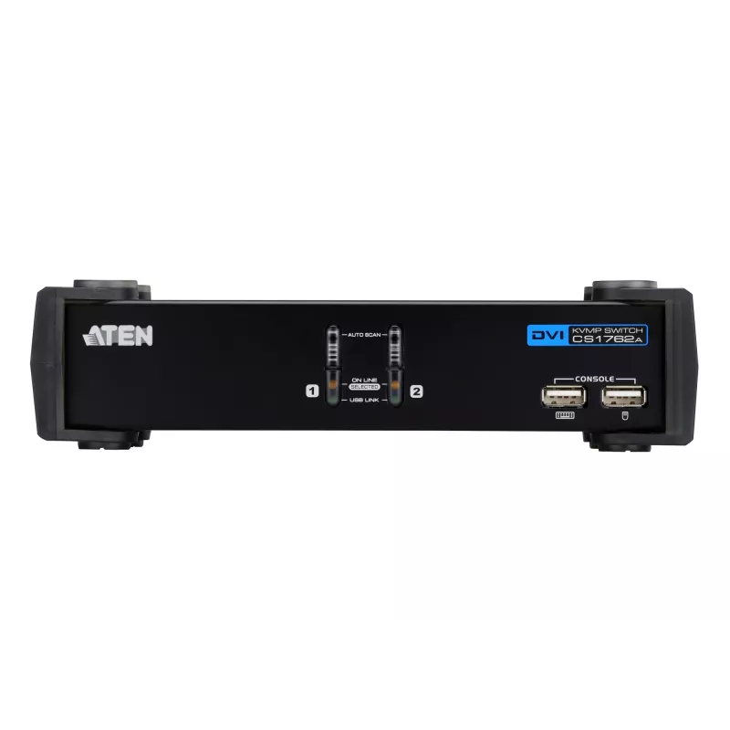 ATEN CS1762A KVM-switch Zwart