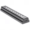 USB-hub Manhattan USB-A 10-poorts, 480 Mbit/s, Zwart