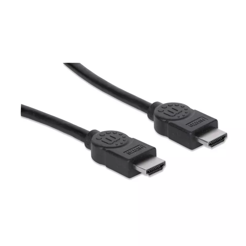 HDMI-kabel stekker op stekker Manhattan HDMM15M 15m Zwart