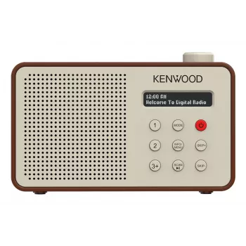 Kenwood CRM25DABT draagbare digitale radio mokka