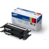 tonercartridges 2-pack, Samsung CLT-P4092B, zwart, 1.500 pagina's per cartridge