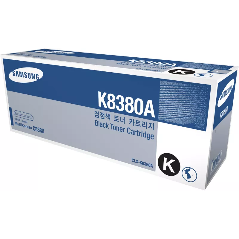Samsung CLX-K8380A zwarte tonercartridge, 20000 pagina's, 1 st.
