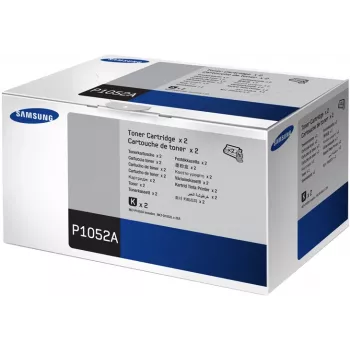 Samsung MLT-P1052A 2-pack tonercartridges met hoog rendement, zwart, 5000 pagina's, 2 st.