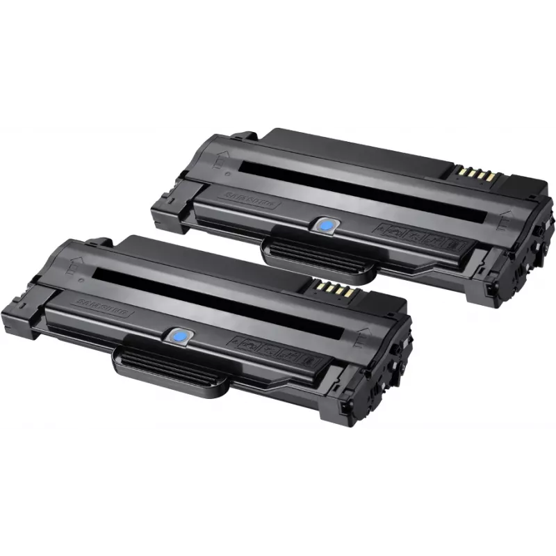 Samsung MLT-P1052A 2-pack tonercartridges met hoog rendement, zwart, 5000 pagina's, 2 st.