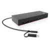 Lenovo ThinkPad Hybrid USB-C met USB-A dock, bedraad, USB 3.2 Gen 2 (3.1 Gen 2) Type-C, zwart