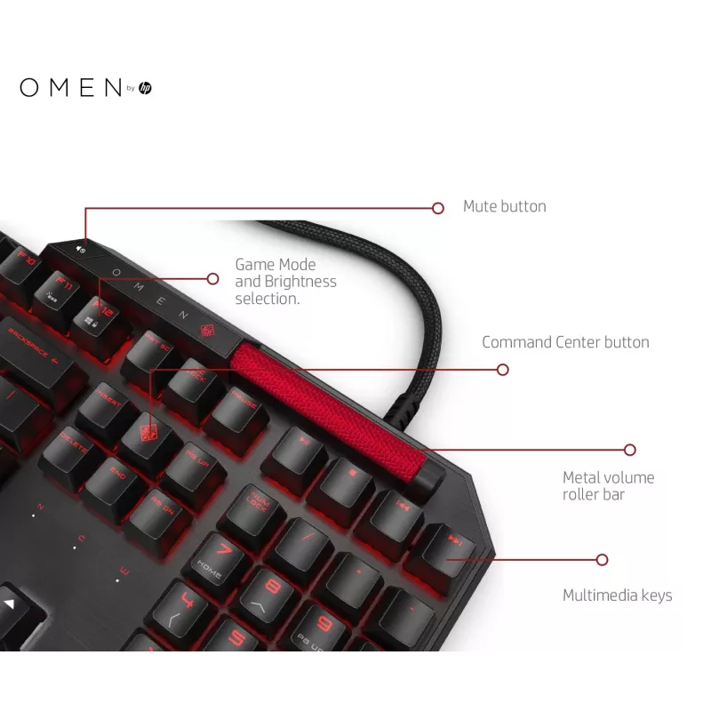 HP OMEN by Sequencer toetsenbord