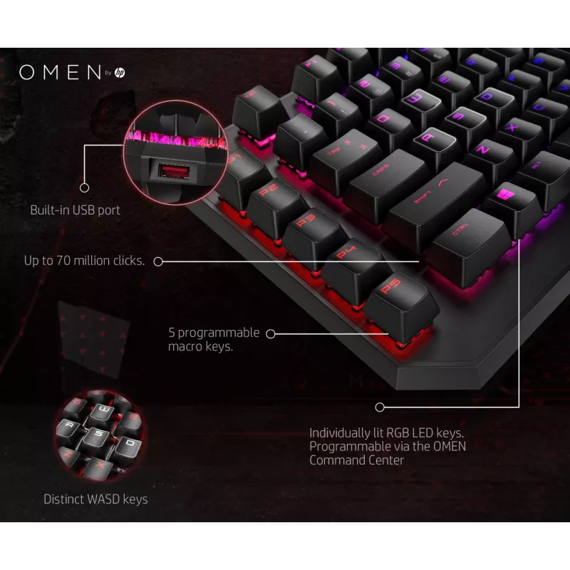 HP OMEN by Sequencer toetsenbord