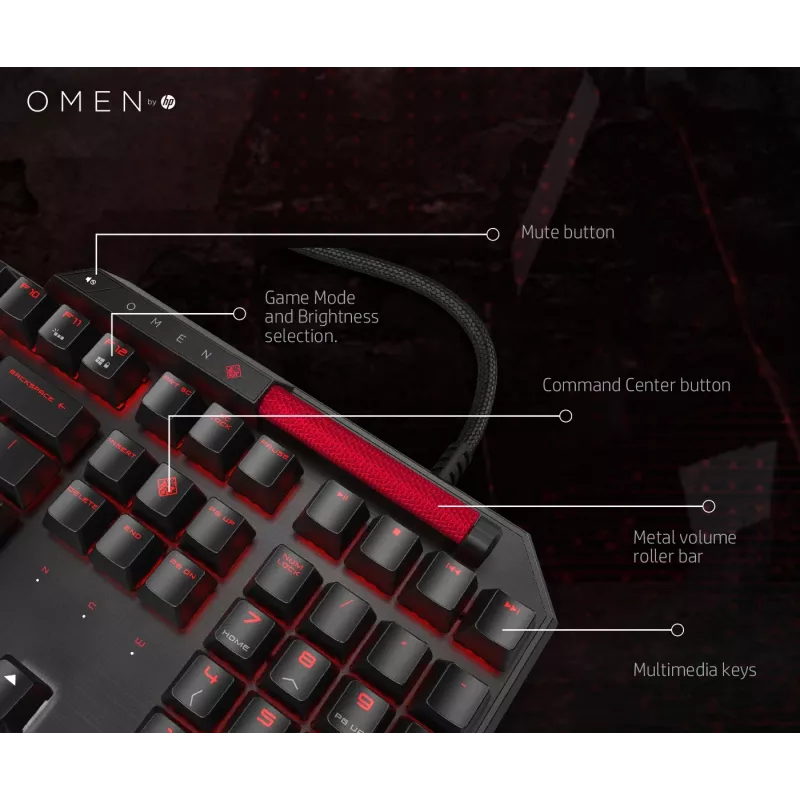 HP OMEN by Sequencer toetsenbord