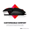 HP OMEN by Reactor muis, rechtshandig, optisch, USB Type-A, 16000 DPI, 0,2 ms, zwart