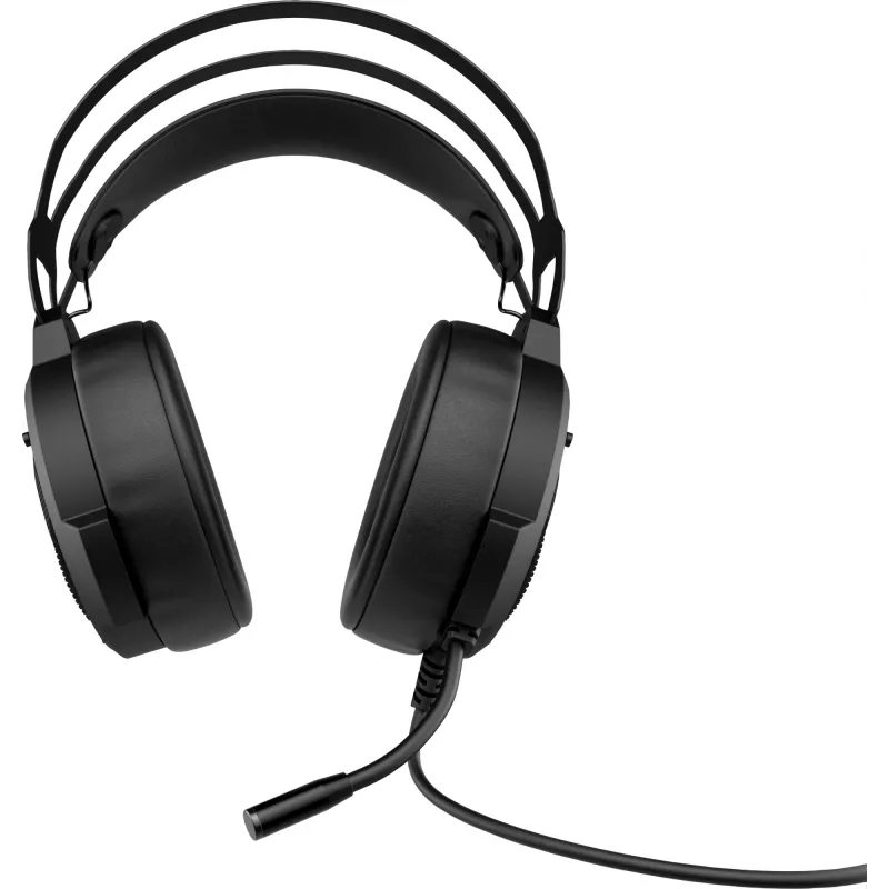 HP Pavilion Gaming headset 600, bedraad, gaming, 360 g, headset, zwart, groen
