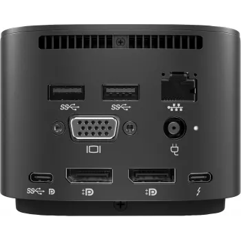HP Thunderbolt Dock G2 met combokabel, bedraad, Thunderbolt, zwart, Kensington, China, HP