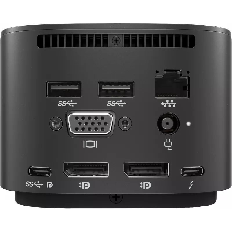 HP Thunderbolt Dock G2 met combokabel, bedraad, Thunderbolt, zwart, Kensington, China, HP